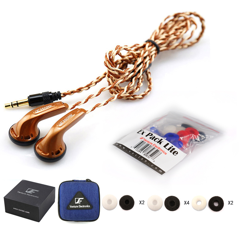 Veclan/Venture Electronics VE Pro Vita : Écouteurs Audiophiles Intra-auriculaires 2.5mm